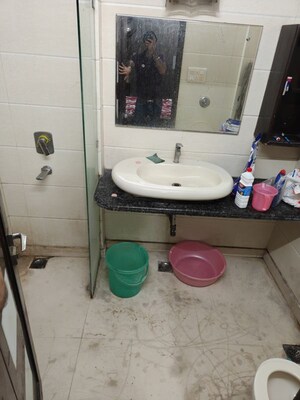 Bathroom in 3 BHK Builder Floor at Ashok Vihar – for Sale