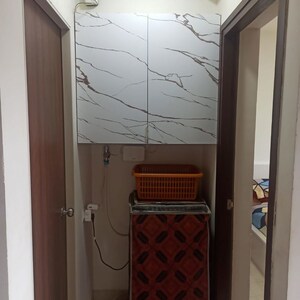 Bathroom in 1 BHK Apartment at Lodha Crown Quality Homes, Majiwada – for Sale