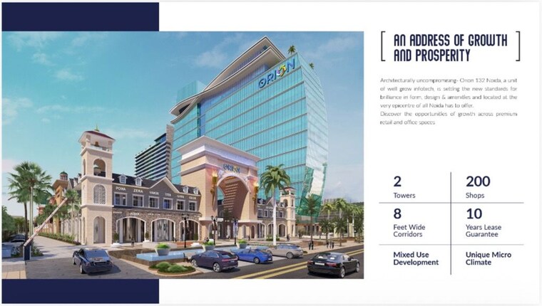 Exterior View, wellgrow-orion-one-32 Commercial Shop 581 Sq.Ft. In Sector 132 Noida 10542012