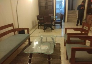 Staircase in 3 BHK Builder Floor at Greater Kailash I – for Rent