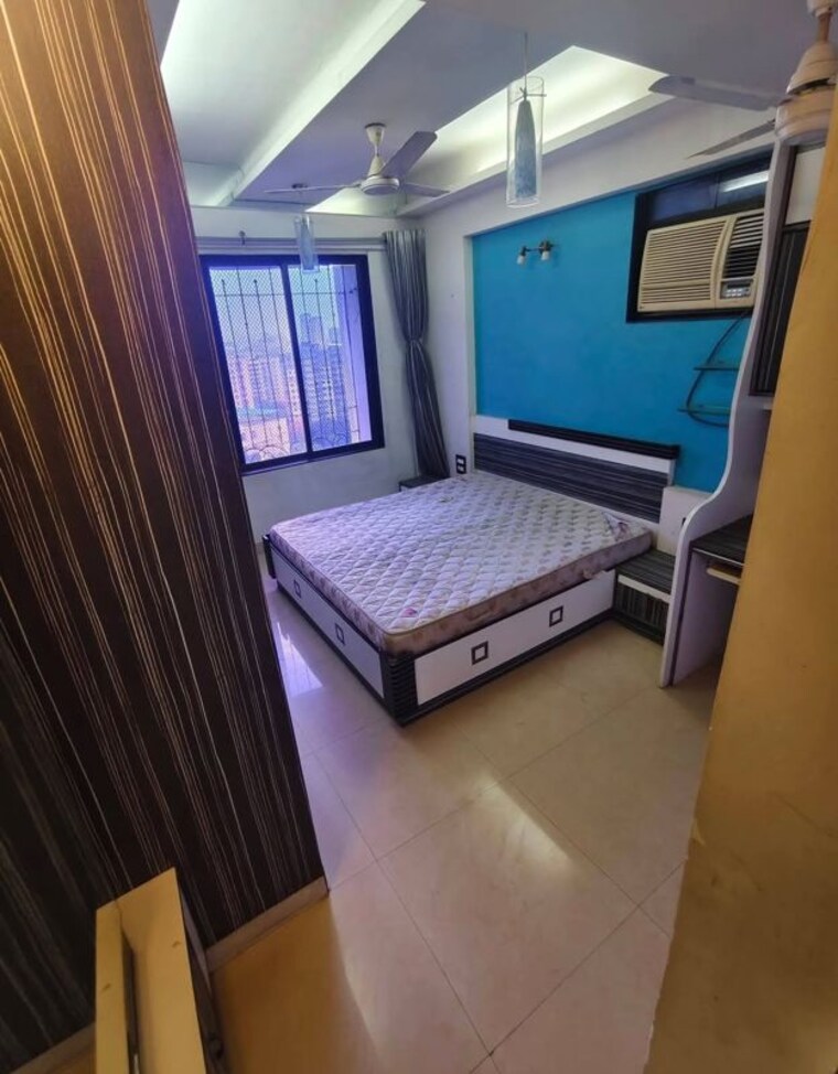 Living Room, marathon-galaxy 3 Bedroom 1400 Sq.Ft. Apartment In Mulund West Mumbai 10542103