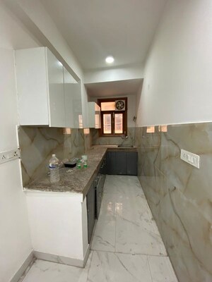 Kitchen in 2 BHK Builder Floor at Saket – for Rent