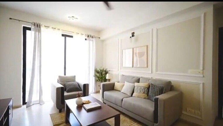 Living Room, godrej-oasis 3 Bedroom 2066 Sq.Ft. Apartment In Sector 88a Gurgaon 10542134