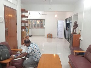 Living Room in 2 BHK Apartment at Bandra West – for Rent