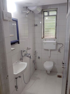 Bathroom in 2 BHK Apartment at Bandra West – for Rent