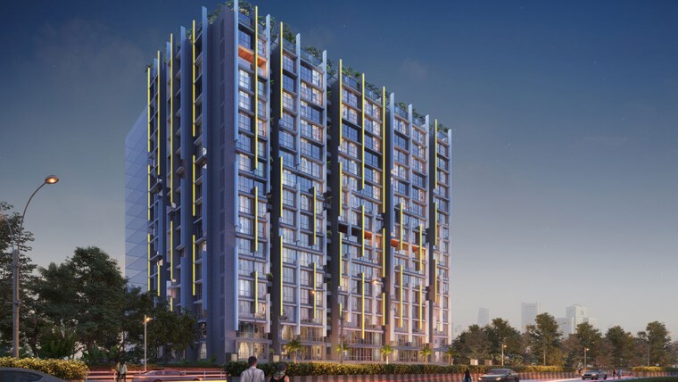 Exterior View, hs-emerald 1 Bedroom 311 Sq.Ft. Apartment In Mulund East Mumbai 10542179