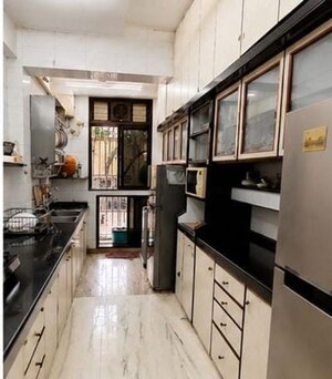 Kitchen in 2 BHK Apartment at Khar West – for Rent