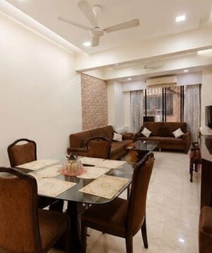 Living Room in 2 BHK Apartment at Khar West – for Rent