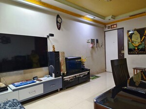 Living Room in 2 BHK Apartment at Sudarshan Sky Garden, Ghodbunder Road – for Sale