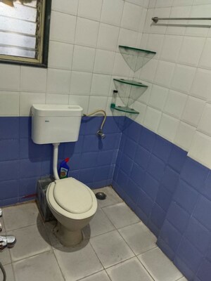 Bathroom in 3 BHK Apartment at Kharadi – for Rent