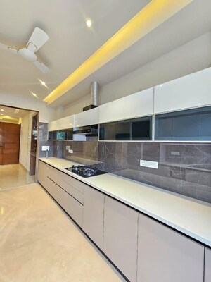 Kitchen in 4 BHK Builder Floor at Sushant Lok 2, Sector 57 – for Rent