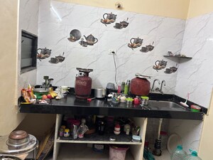 Kitchen in 1 RK Independent House at Wadgaon Sheri – for Rent