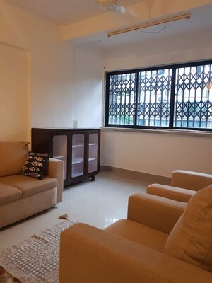 Living Room in 2 BHK Apartment at Bandra West – for Rent