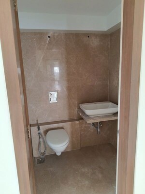 Bathroom in 3 BHK Apartment at Union Park, Chembur – for Rent