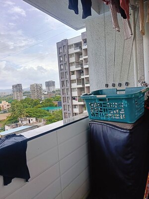 Balcony in 2 BHK Apartment at Mahesh El Regalo, Undri – for Rent