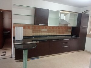 Kitchen in 3 BHK Apartment at Parsvnath Green Ville, Sector 48 – for Rent