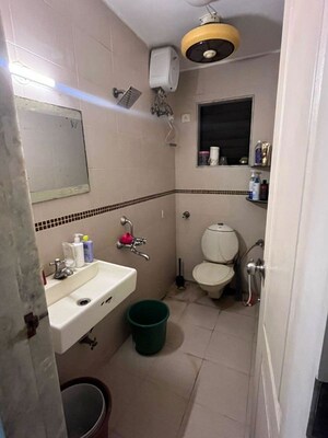 Bathroom in 3 BHK Apartment at Kesar Gardens, Kharghar – for Sale