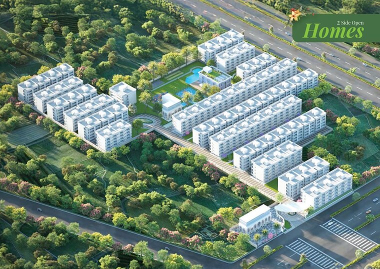 Master Plan, ekaakshara-garden-residency 3.5 Bedroom 1610 Sq.Ft. Builder Floor In Sohna Sector 5 Gurgaon 10542399