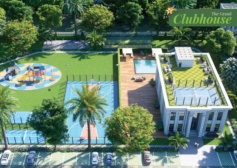 Exterior View, ekaakshara-garden-residency 3.5 Bedroom 1610 Sq.Ft. Builder Floor In Sohna Sector 5 Gurgaon 10542399