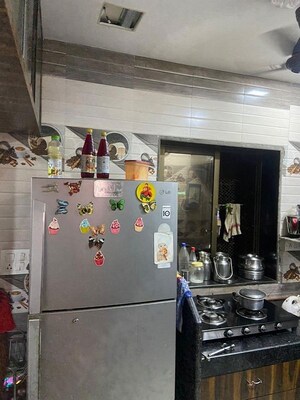Kitchen in 3 BHK Apartment at Bandra West – for Rent