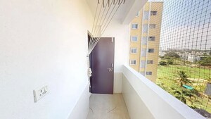 Balcony in 3 BHK Apartment at Saideep Hulas, Old Madras Road – for Sale