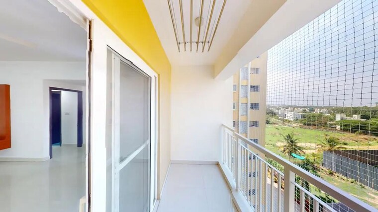 Balcony, saideep-hulas 3 Bedroom 1705 Sq.Ft. Apartment In Old Madras Road Bangalore 10542431