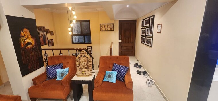 Living Room, thane west 4 Bedroom 1755 Sq.Ft. Penthouse In Thane West Thane 10542227