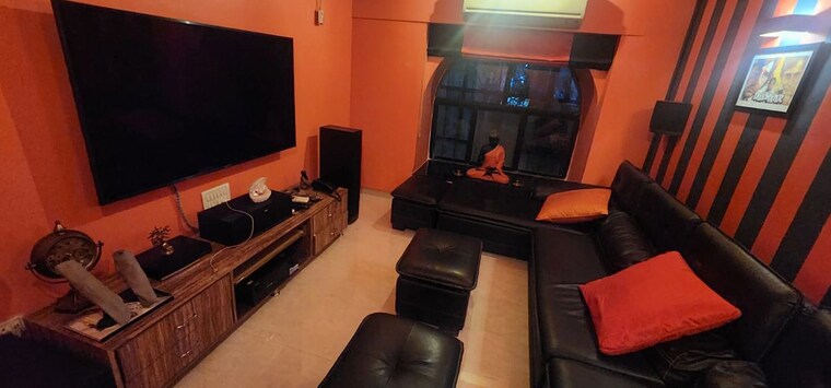 Living Room, thane west 4 Bedroom 1755 Sq.Ft. Penthouse In Thane West Thane 10542227