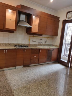 Kitchen in 3 BHK Builder Floor at Vasant Vihar – for Rent
