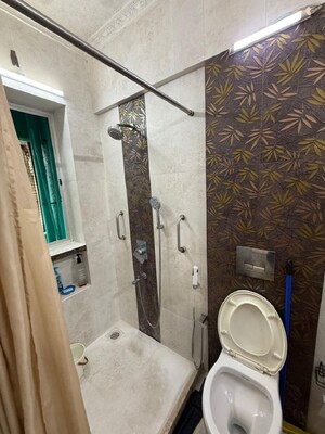 Bathroom in 2 BHK Apartment at Bandra West – for Rent