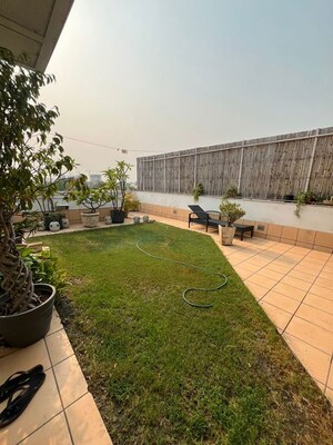 Balcony in 1 BHK Apartment at Godrej South Estate Okhla, Okhla – for Rent