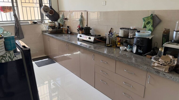 Kitchen, kumar-palmsprings 2 Bedroom 1150 Sq.Ft. Apartment In Undri Pune 10542559