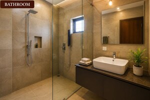 Bathroom in 3 BHK Villa at Kalpathy – for Sale
