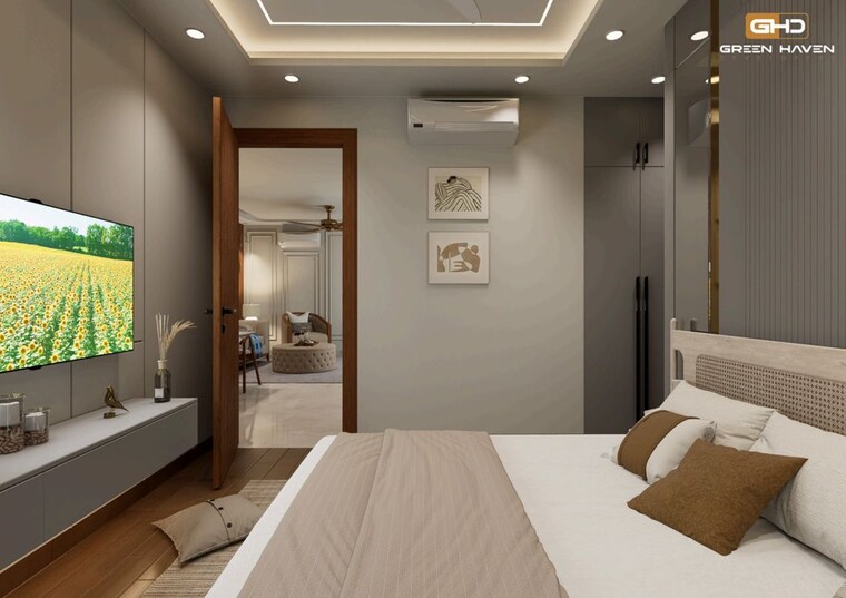 Bedroom, bptp-astaire-gardens 3 Bedroom 1530 Sq.Ft. Builder Floor In Sector 70a Gurgaon 10542567
