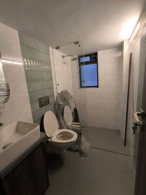 Bathroom in 1 BHK Apartment at Khar West – for Rent