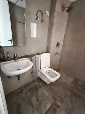 Bathroom in 1 BHK Apartment at Aman Vihar – for Rent