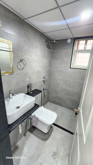 Bathroom in 2 BHK Apartment at Wakad – for Rent
