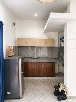 Kitchen in 1 RK Builder Floor at Sector 52a – for Rent