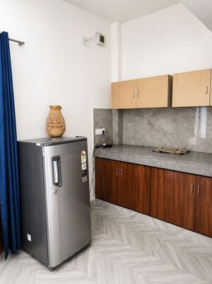 Kitchen in 1 RK Builder Floor at Sector 52a – for Rent