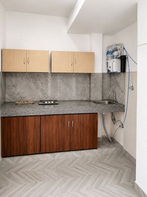 Kitchen in 1 RK Builder Floor at Sector 52a – for Rent