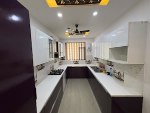 Kitchen in 3 BHK Builder Floor at Sushant Lok Iii – for Rent