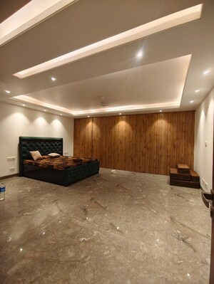 Living Room in 4 BHK Apartment at Saket – for Rent