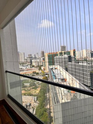 Balcony in 2.5 BHK Apartment at Sumadhura Olumpus, Nanakramguda – for Rent