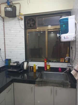 Kitchen in 1 BHK Apartment at Chandak Nishchay, Borivali East – for Rent
