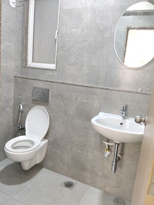 Bathroom in 1 BHK Apartment at Chandak Nishchay, Borivali East – for Rent
