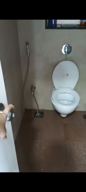 Bathroom in 1 BHK Apartment at Chandak Nishchay, Borivali East – for Rent
