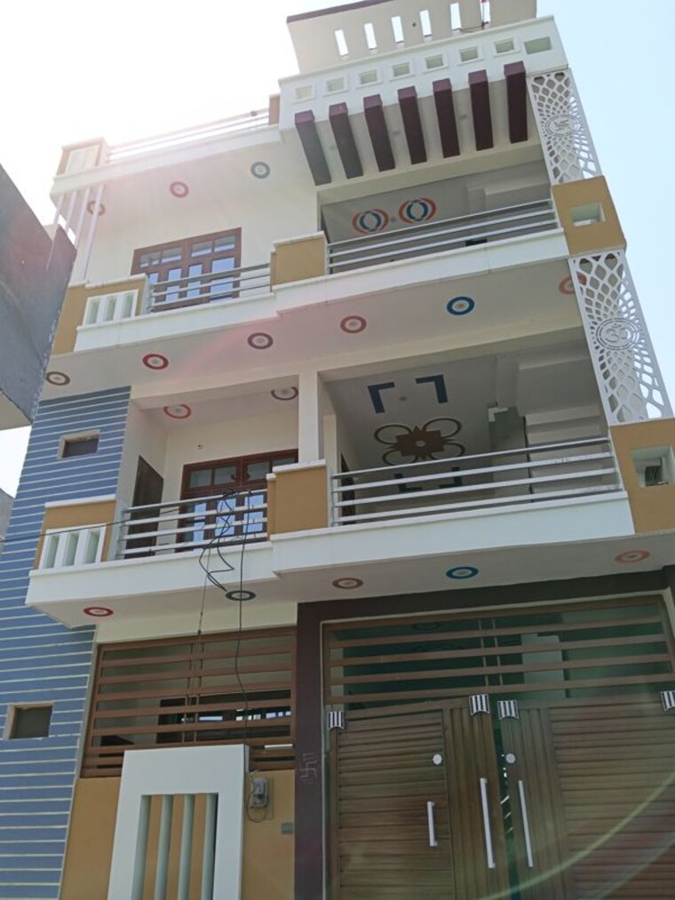 Exterior View, telibagh 3 Bedroom 1000 Sq.Ft. Builder Floor In Telibagh Lucknow 10533396