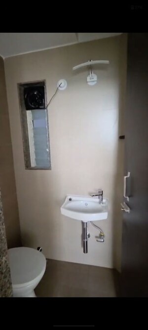 Bathroom in 1 BHK Apartment at Group Satellite Aarambh, Malad East – for Rent