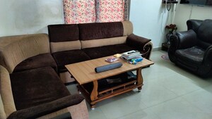 Living Room in 2 BHK Apartment at Theme Ambience Golf View, Gachibowli – for Rent