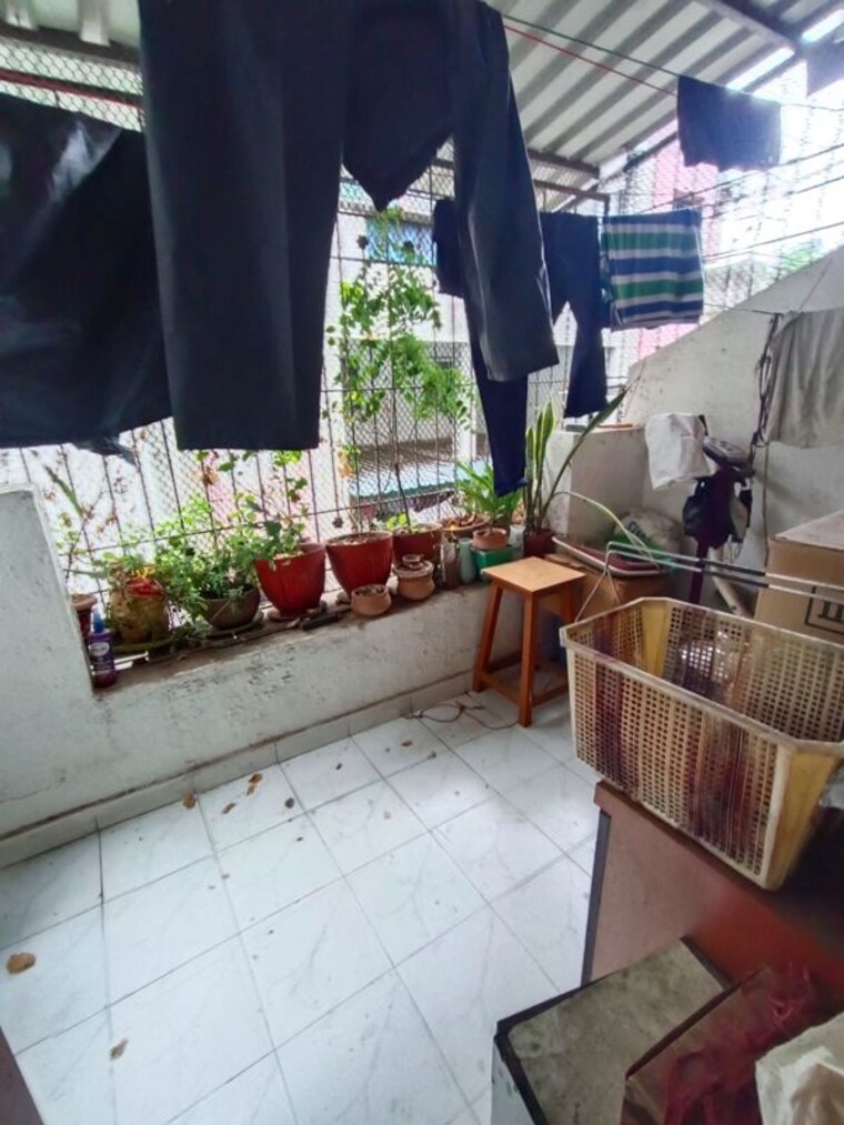 Balcony, kute-vrundavan-society 2 Bedroom 1000 Sq.Ft. Apartment In Akurdi Pune 10542840